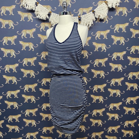 Athleta Stripe Tee Racerback Dress - Picture 2 of 4